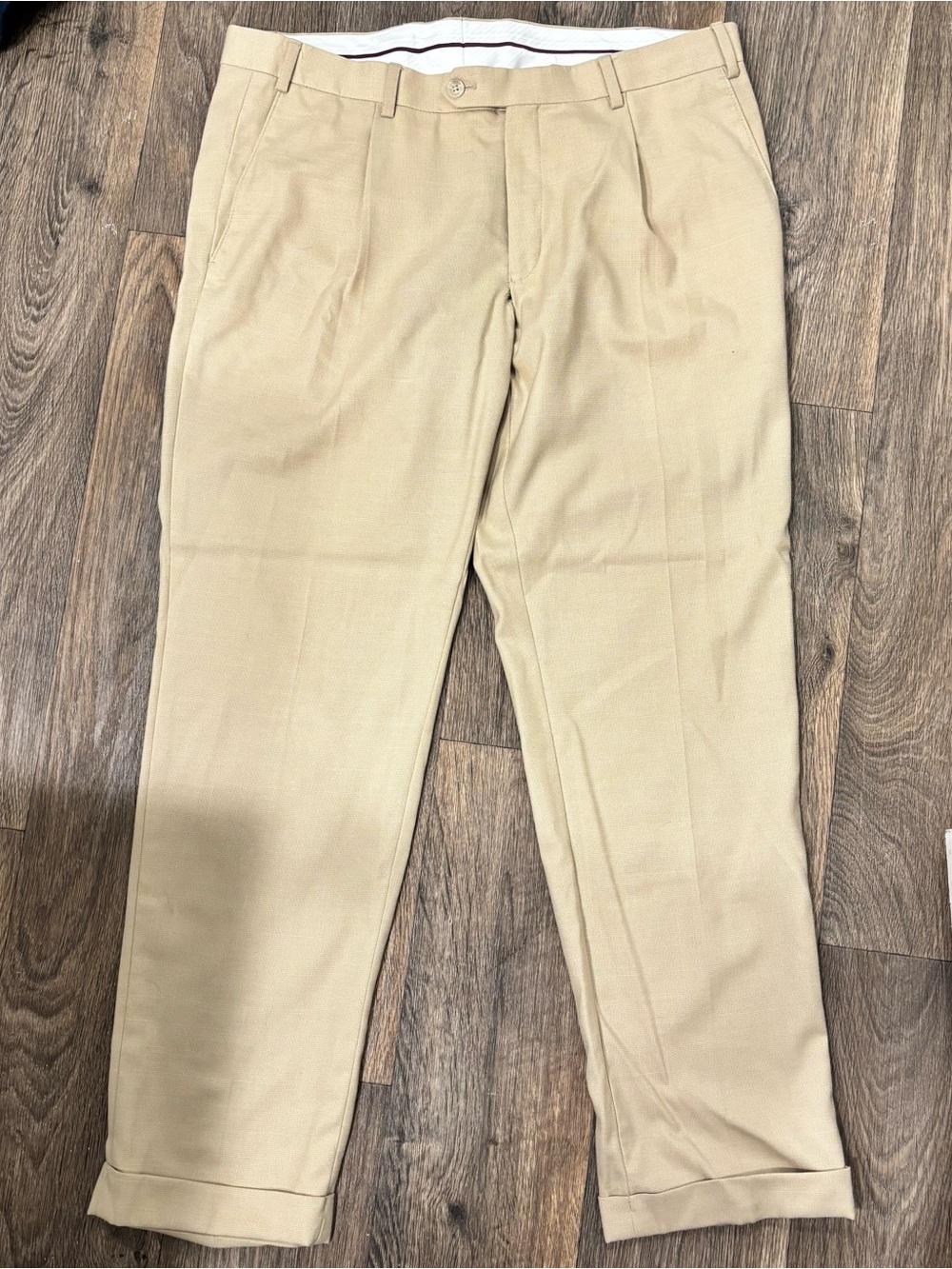 Sean John Tan Khaki Dress Chinos